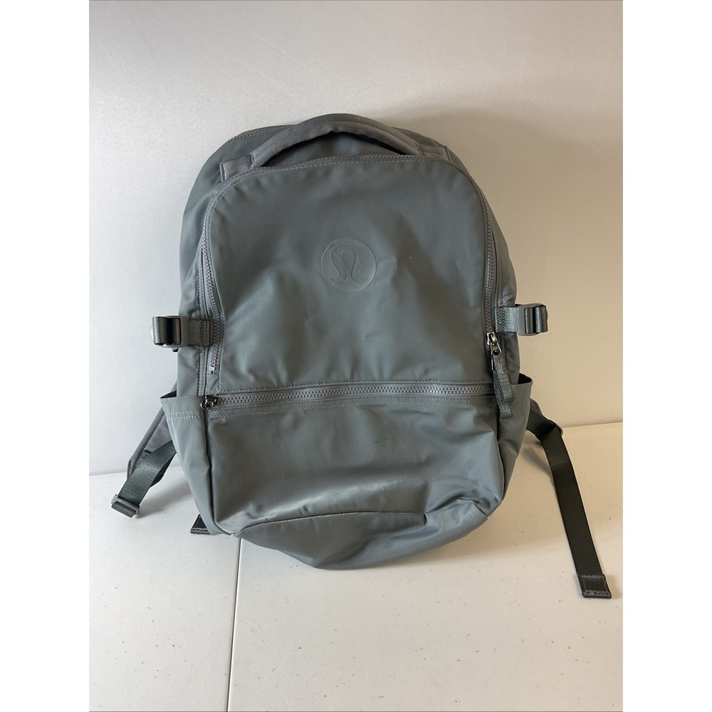 Lululemon New Crew Grey Backpack 22L Laptop Padded School Travel